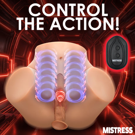 Premium masturbator with vibrating bullet accessory