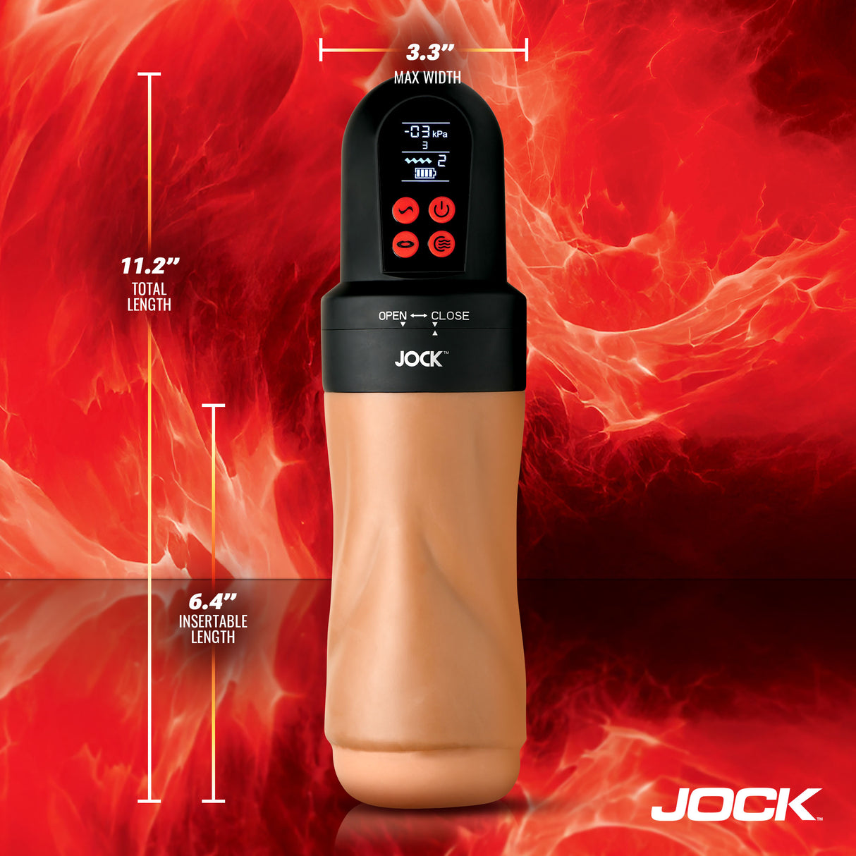 Nubbed interior of the JOCK dual density sleeve - BDSM Authority