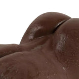 Camtoyz Raw Torso Masculino Nygel Male Torso Masturbator in Dark Chocolate Piel Oscura Skin Tone