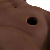 Camtoyz Raw Torso Masculino Nygel Male Torso Masturbator in Dark Chocolate Piel Oscura Skin Tone