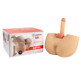 Camtoyz Raw Torso Naysa Female Torso Masturbator in Light Beige Piel Clara Skin Tone