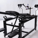 Commercial Adjustable Bench System with Integrated Motion Unit, heavy-duty adjustable seating system featuring reinforced frame, padded bench, and integrated motion mechanism for stable support and controlled positioning.
