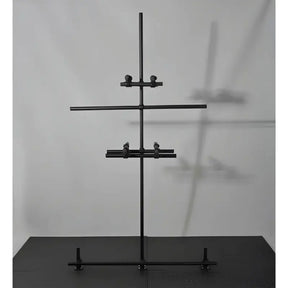 Heavy-duty BDSM DIY metal frame with reinforced steel construction and adjustable modular structure
