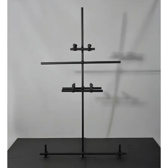 Heavy-duty BDSM DIY metal frame with reinforced steel construction and adjustable modular structure
