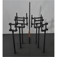 Heavy-duty BDSM DIY metal frame with durable steel construction and modular assembly design

