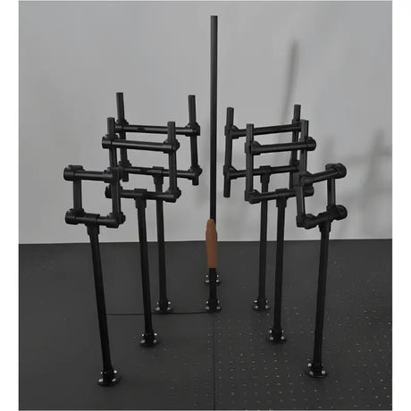 Heavy-duty BDSM DIY metal frame with durable steel construction and modular assembly design
