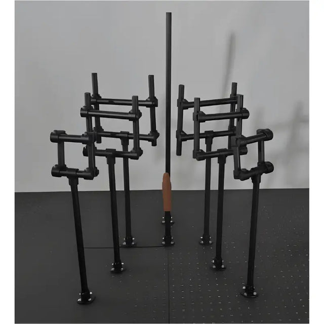Heavy-duty BDSM DIY metal frame with durable steel construction and modular assembly design
