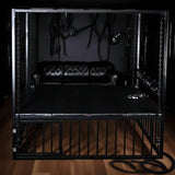 Heavy-duty adjustable bed HQJS-012 lifestyle image showing a sturdy steel frame and modern ergonomic design for comfortable resting and home use.