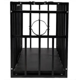 Heavy duty extra large confinement cage with reinforced frame and secure enclosure design - BDSM Authority