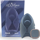 Hot Octopuss Pulse Duo Rechargeable Remote Control Vibrating Stroker Blue