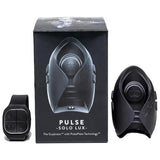 Hot Octopuss Pulse Solo Lux Rechargeable Remote-Controlled Vibrating Stroker Black