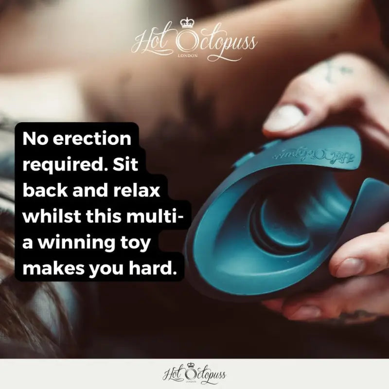 Hot Octopuss Pulse Solo Lux Rechargeable Remote-Controlled Vibrating Stroker Black