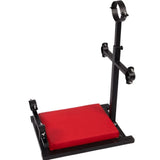 Kneeling Restraint Platform right view, heavy-duty adjustable BDSM furniture featuring reinforced frame, padded kneeling support, and secure restraint points for stable positioning and controlled support.
