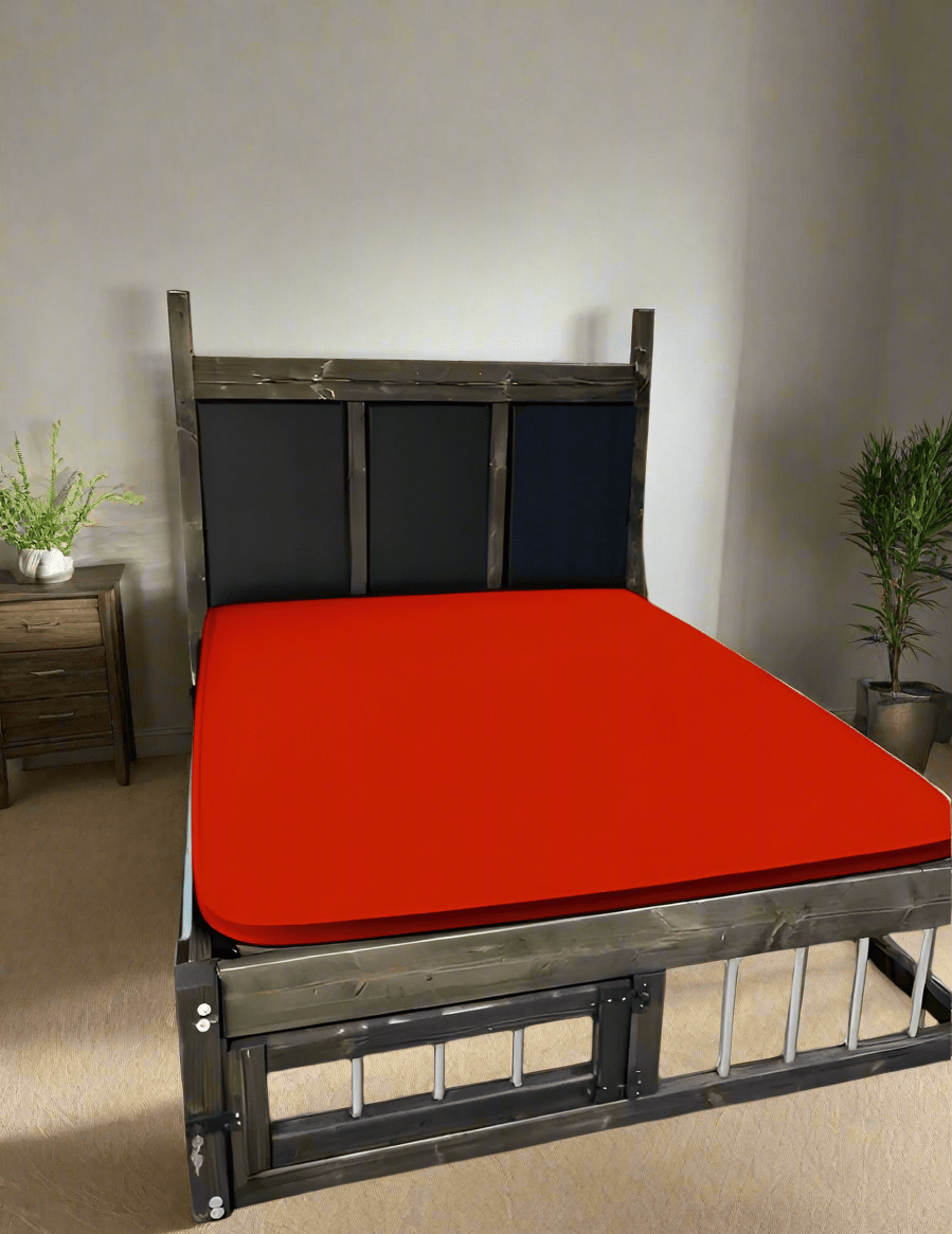 BDSM Wooden Queen Size Bed – Unique Adult Play Furniture