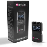 Mystim Tension Lover 2 E-Stim Power Unit, Dual-Channel Estim Powerbox with 7 Programs, Electrodes and USB-C Charging