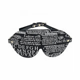 Ouch! International New York Collection 8-Piece Bondage Kit with Iridescent Handbag, Collar, Cuffs, Flogger and Vibrating Bullet