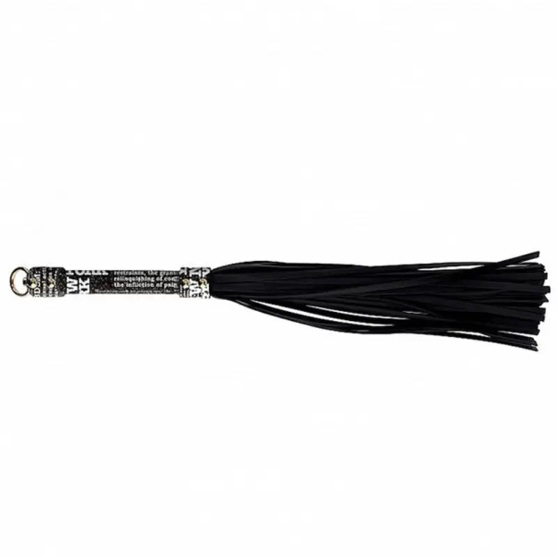Ouch! International New York Collection 8-Piece Bondage Kit with Iridescent Handbag, Collar, Cuffs, Flogger and Vibrating Bullet