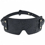 Ouch! International Rome Collection 8-Piece Bondage Kit with Iridescent Handbag, Collar, Cuffs, Flogger and Vibrating Bullet