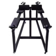 Penalty Goat Restraint Bench, heavy-duty padded BDSM furniture with reinforced frame and adjustable restraint points designed for secure positioning and support during adult bondage use.
