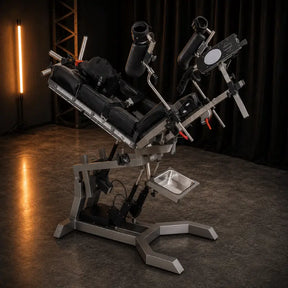 Premium electric wellness chair BMOOSER-4 with adjustable positioning and reinforced ergonomic support frame design
