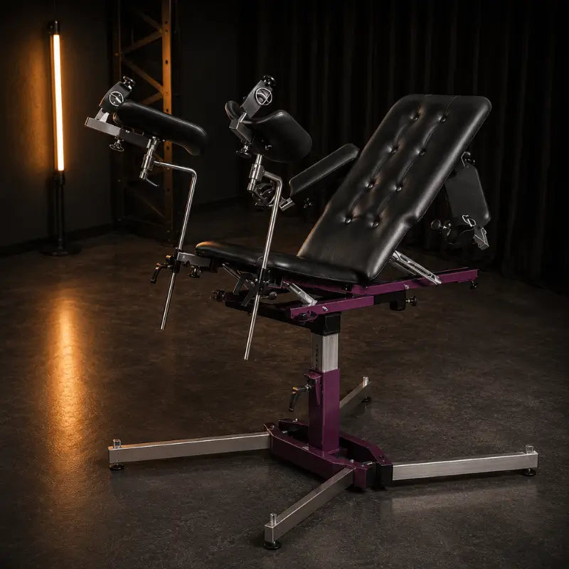 Premium simple-style intimate chair MOOSER-2 with padded ergonomic seating and reinforced support frame design
