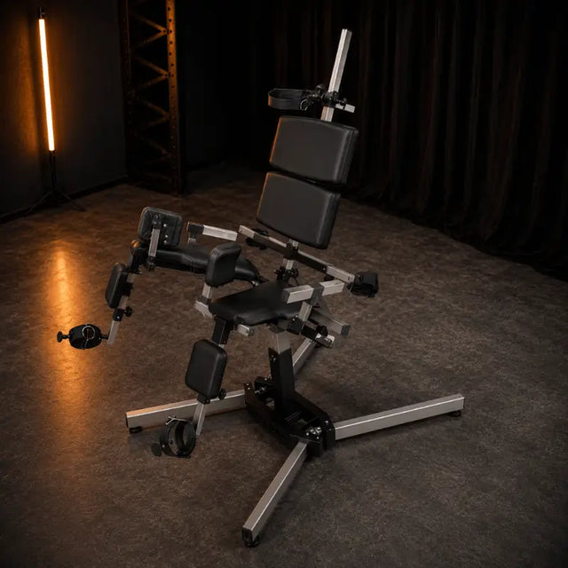 Premium simple-style electric wellness chair MOOSER-9 with adjustable positioning and reinforced ergonomic support frame design

