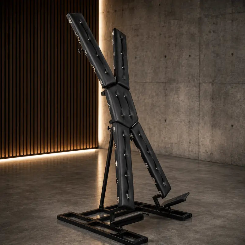 Premium studio cross-style frame with reinforced structure and adjustable ergonomic support N-GZ-006
