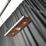 Large studio gantry bondage frame full setup view with complete dungeon-grade construction, BDSM Authority