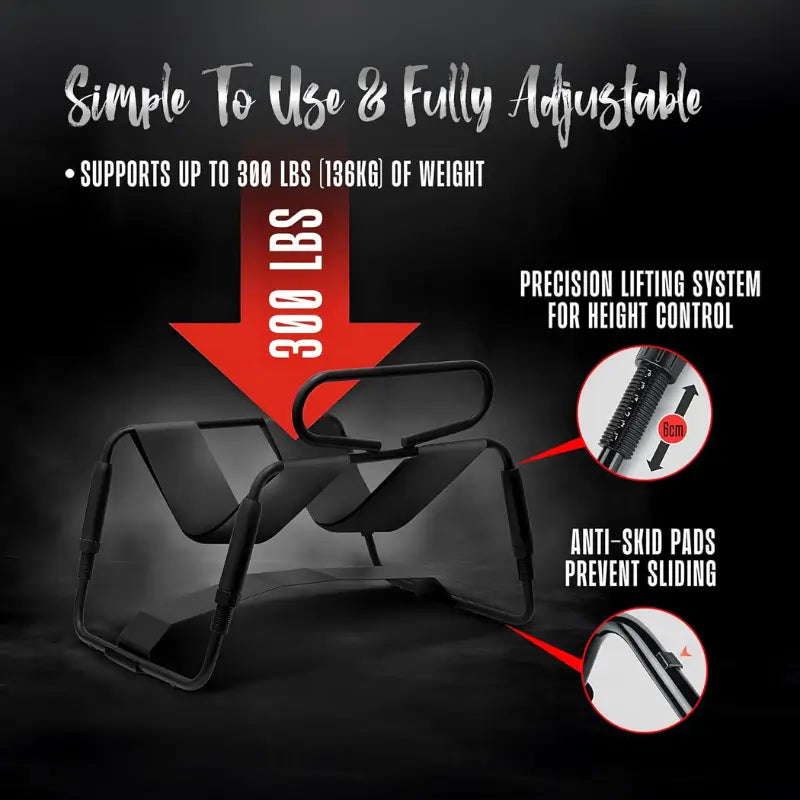 Temptasia Surrender Sex Chair Black