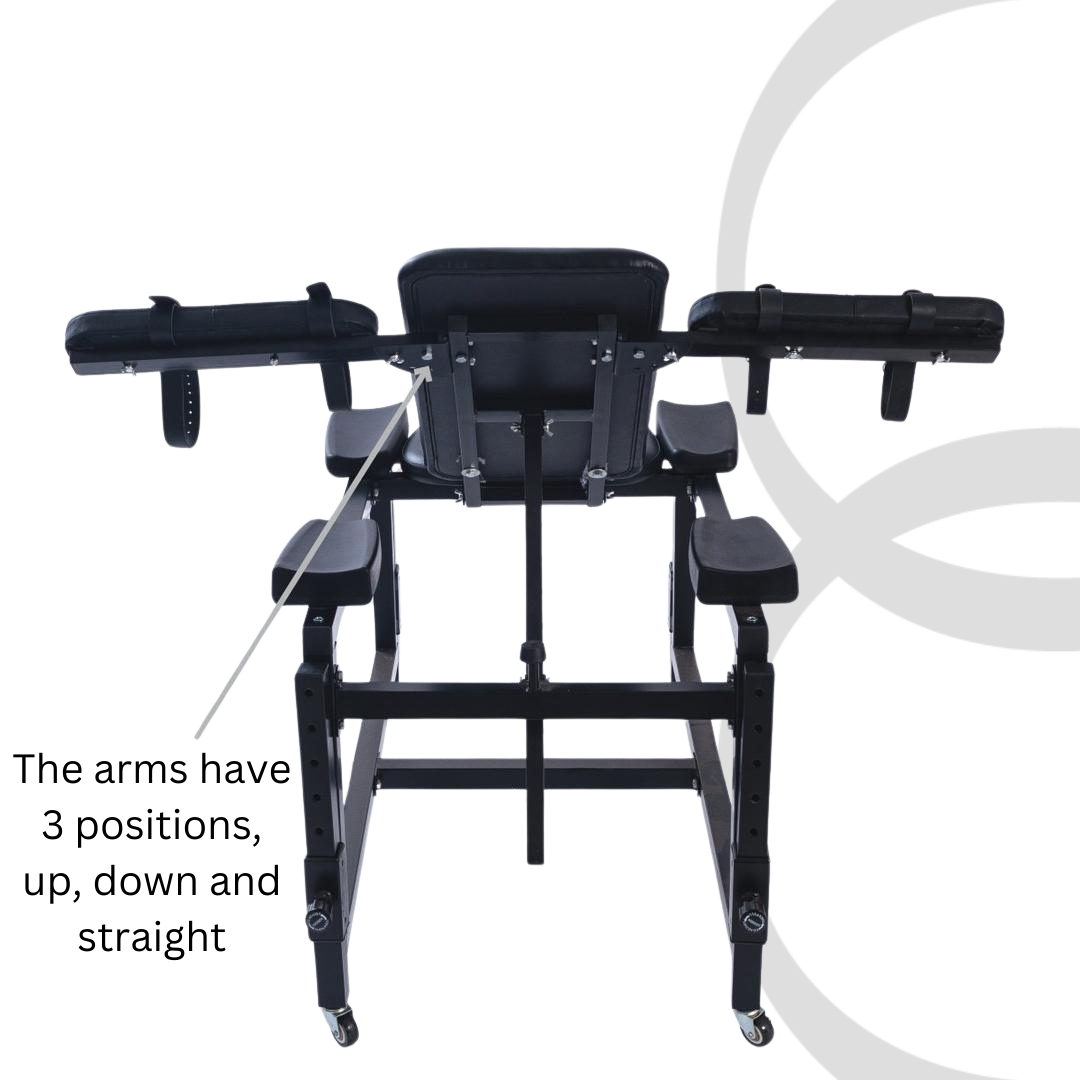 Gyno Chair Spanking Table Combo Fully Adjustable BDSM Sex Room Furniture