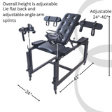 Gyno Chair Spanking Table Combo Fully Adjustable BDSM Sex Room Furniture