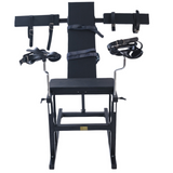 Gyno Chair Spanking Bench Adjustable Arm Splints & Wide Leg Stirrups BDSM Restraint Adult Bedroom Play Furniture
