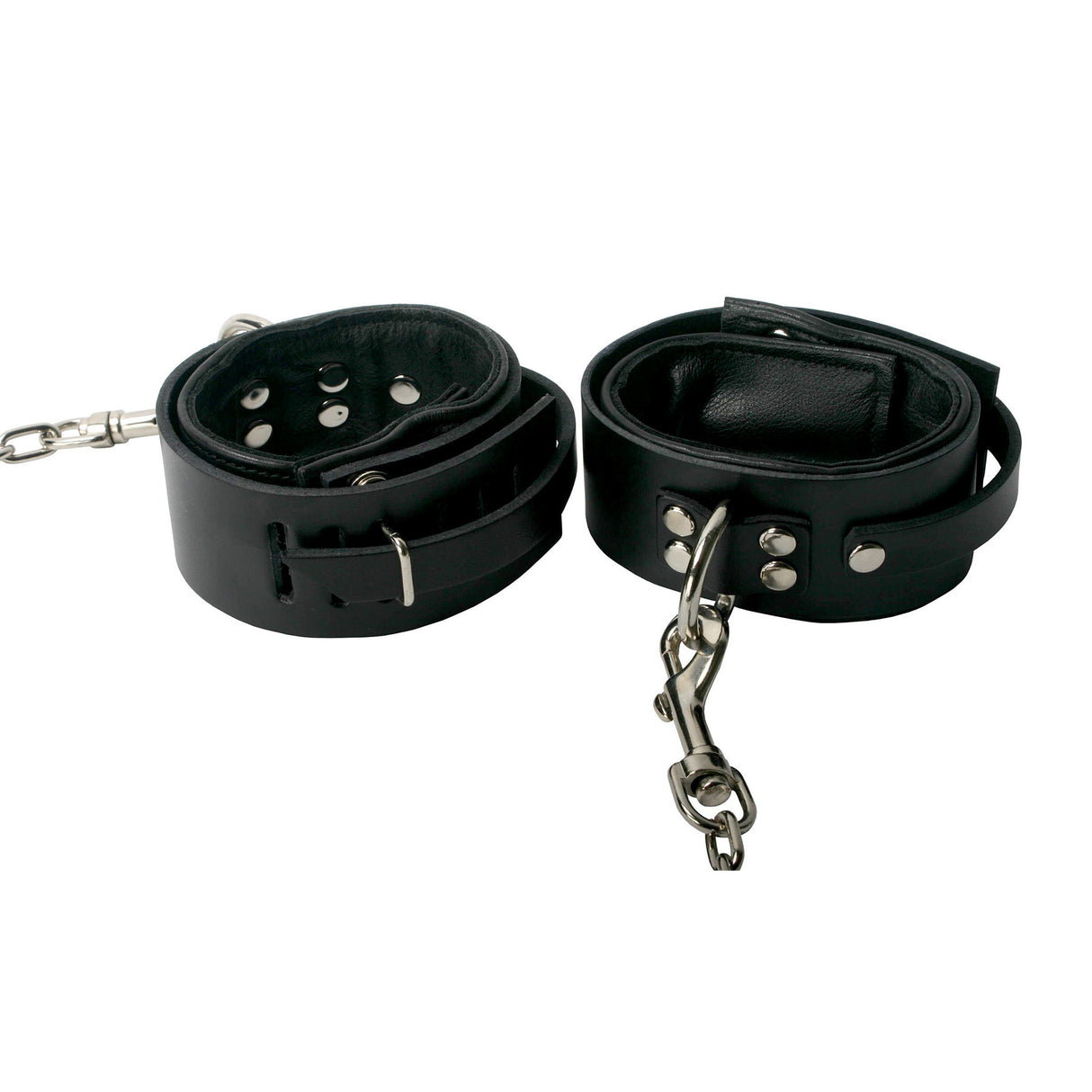 Strict Leather Sling and Stirrups ankle cuffs detail gallery view 3