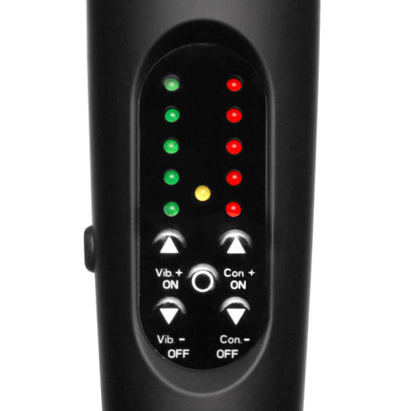 Handle control buttons for electro and vibration on the Zeus Arcana wand - BDSM Authority