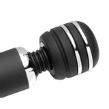 Close detail of the Zeus Arcana wand flexible neck and head - BDSM Authority