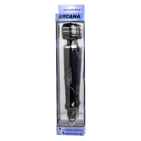Zeus Arcana electro vibe wand retail packaging - BDSM Authority