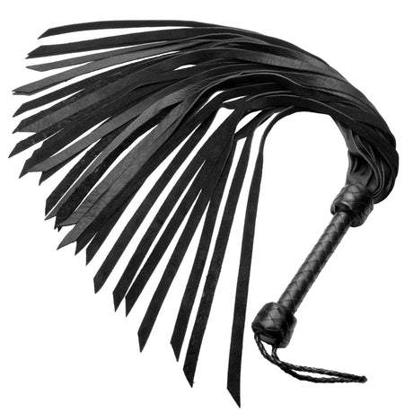 Premium Soft Leather Flogger BDSM Authority
