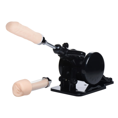 Robo portable adjustable sex machine full setup