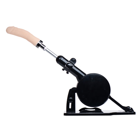 Robo portable thrusting machine folded for storage