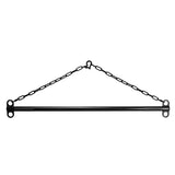 Heavy steel spreader bar with welded end attachment points - BDSM Authority