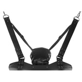 Heavy-Duty Leather Sex Sling detail view 5 - BDSM Authority