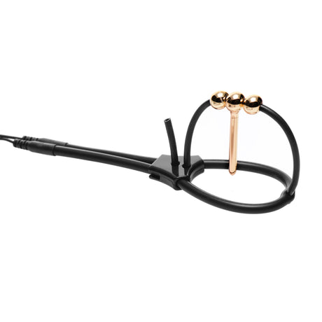 Vigor Corona metal urethral sound insert detail - BDSM Authority