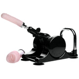LoveBotz Robo Deluxe sex machine full setup view