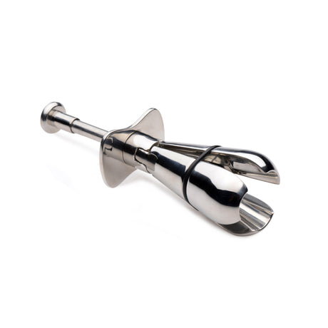 Stainless Steel Locking Anal Plug, BDSM Authority