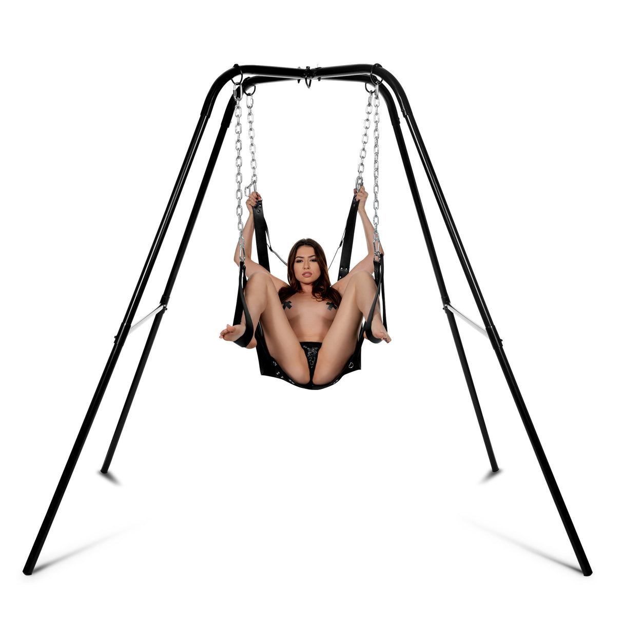 Heavy-Duty Sex Sling and Swing Stand close-up detail - BDSM Authority