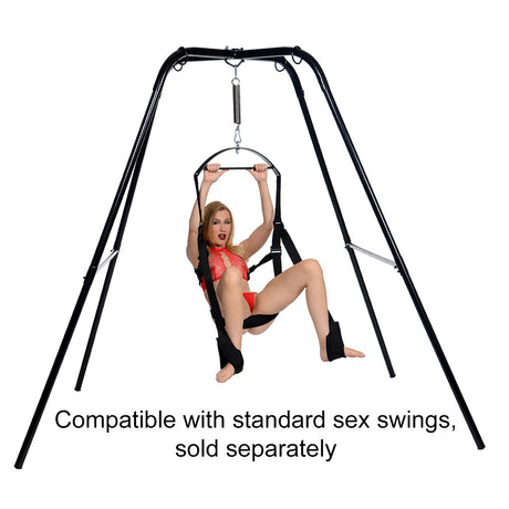 Heavy-Duty Sex Sling and Swing Stand interior detail - BDSM Authority