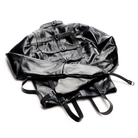 STRICT straight jacket side restraint view - BDSM Authority