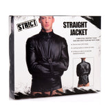 STRICT leather straight jacket packaging - BDSM Authority