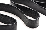 Adjustable leather strap and D-ring hardware of the bed restraint kit - BDSM Authority