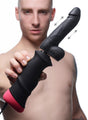 Mega-Pounder Handheld Thrusting Silicone Dildo main view